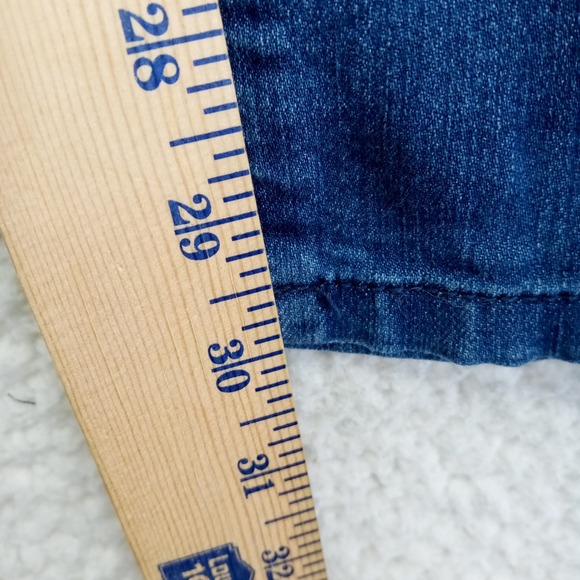 Democray "Ab"solution Jeans Women Size 10 Dark Wash Skinny Leg Stretch - Picture 8 of 11